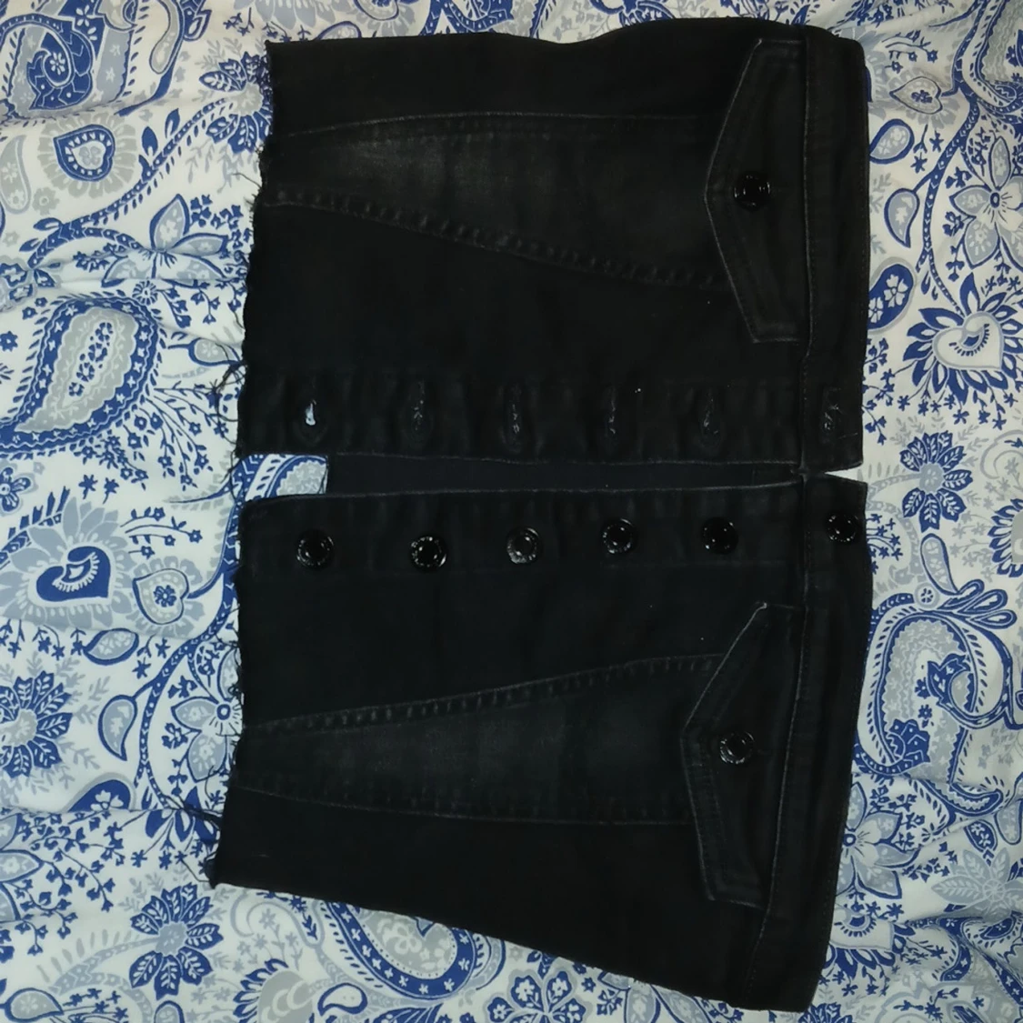 Svart jeanstoppl från Vero Moda