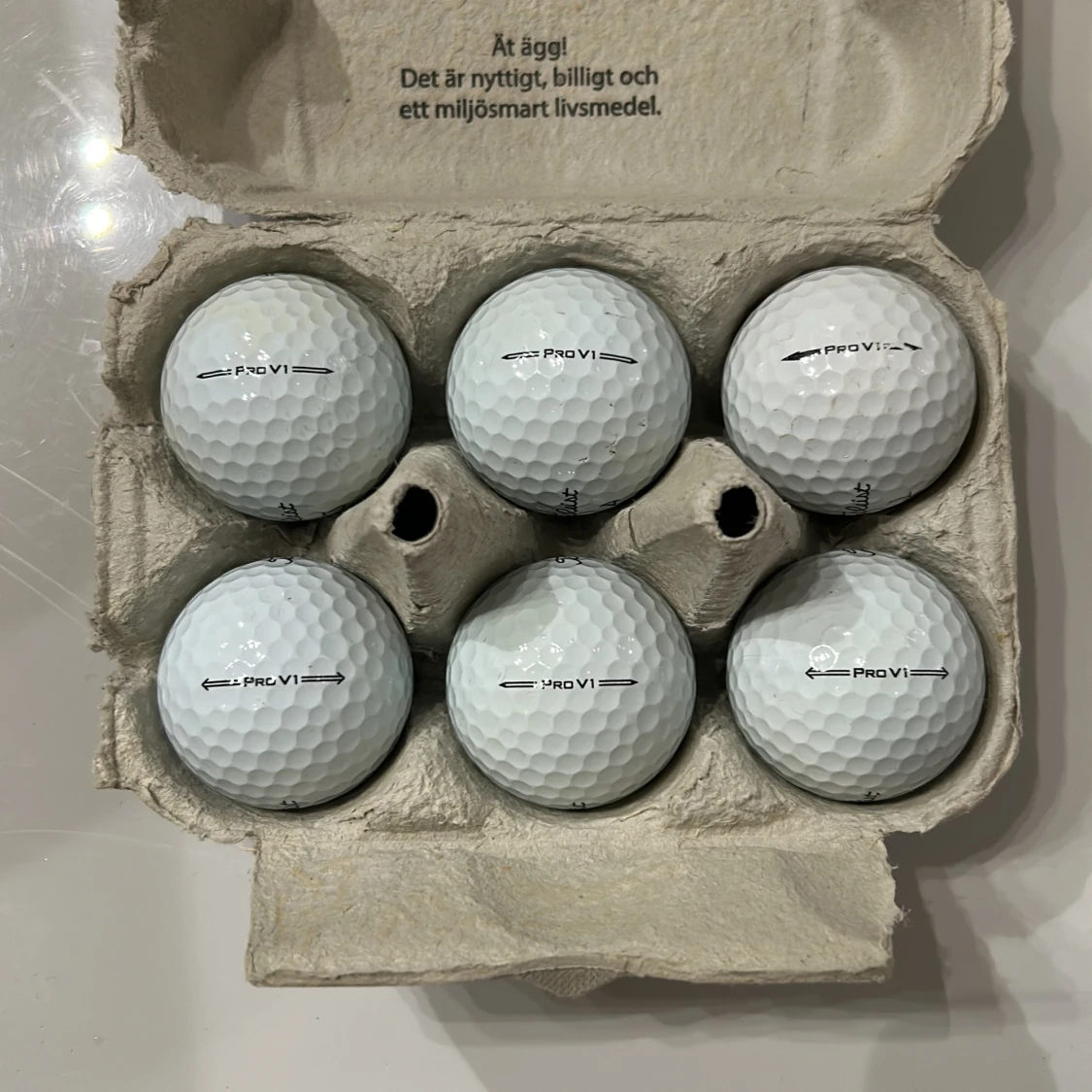 Titleist Pro V1 Golfbollar (6-pack)