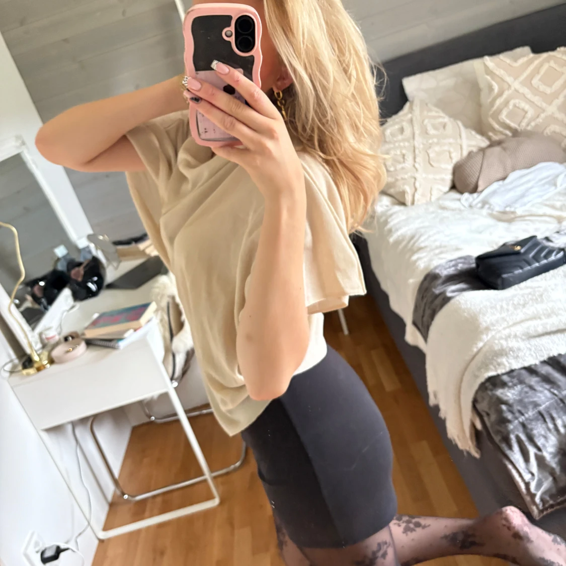 Beige omlott blus från Zara - 2