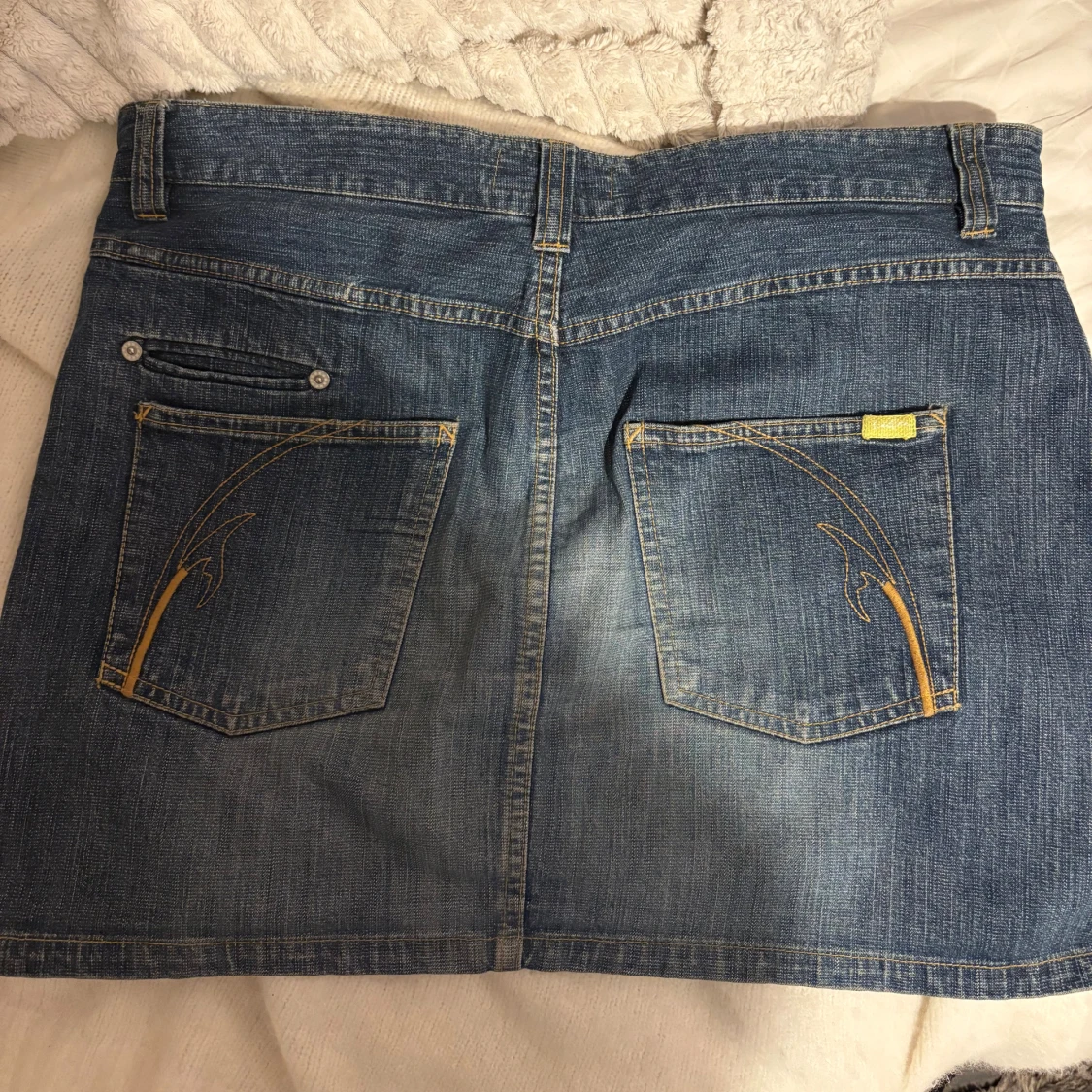 Vintage jeanskjol från Björn Borg