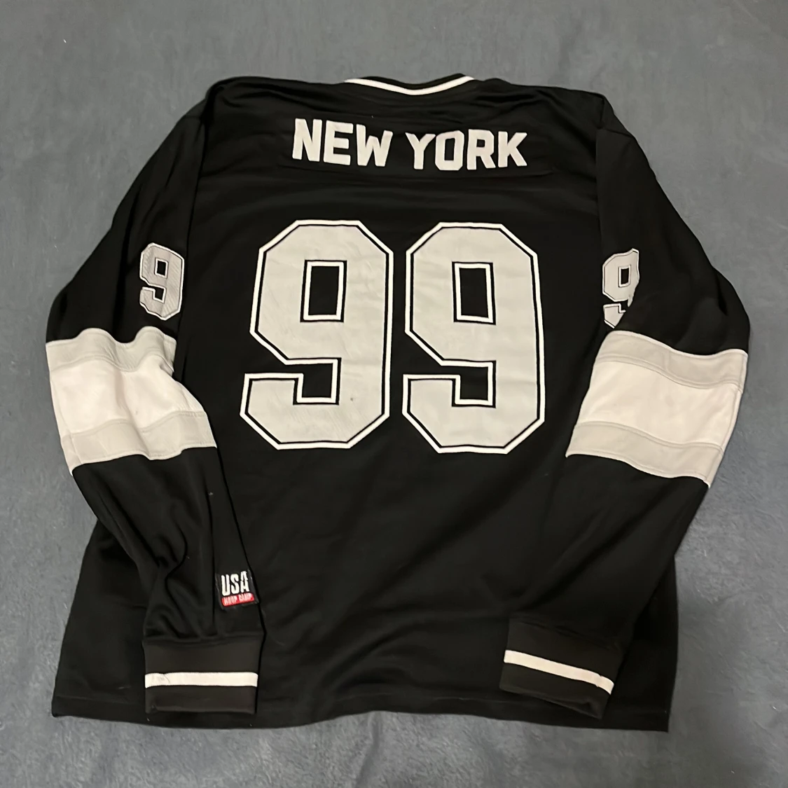 Svart New York fotbollströja FSBN S - 1