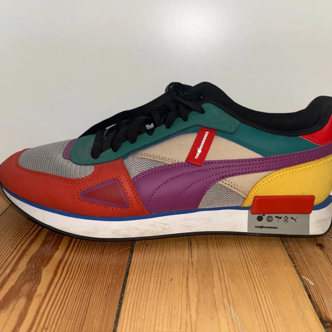 Puma x The Hundreds färgglada sneakers - 2
