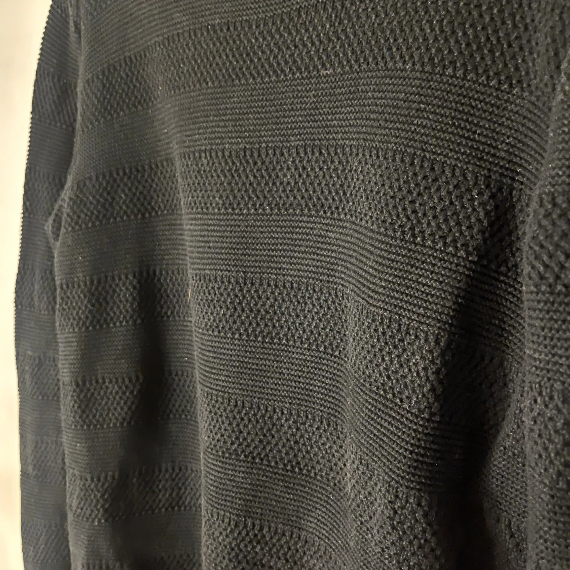 Svart stickad tröja Selected Homme  - 1