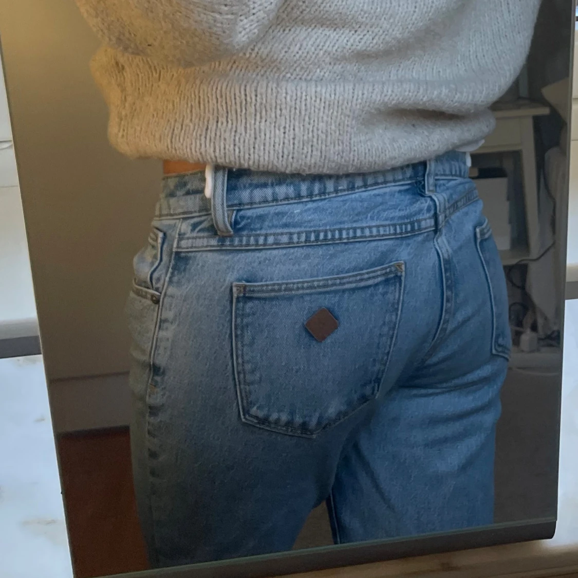 Jeans lowwaist utsvängda lågmidjade bootcut  - 1