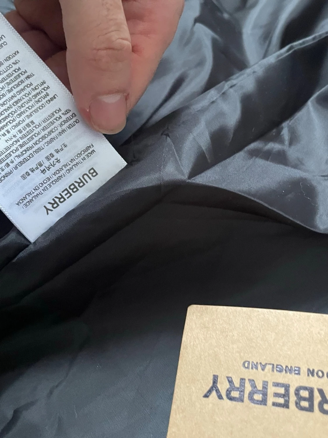 Svart pufferjacka från Burberry - 2