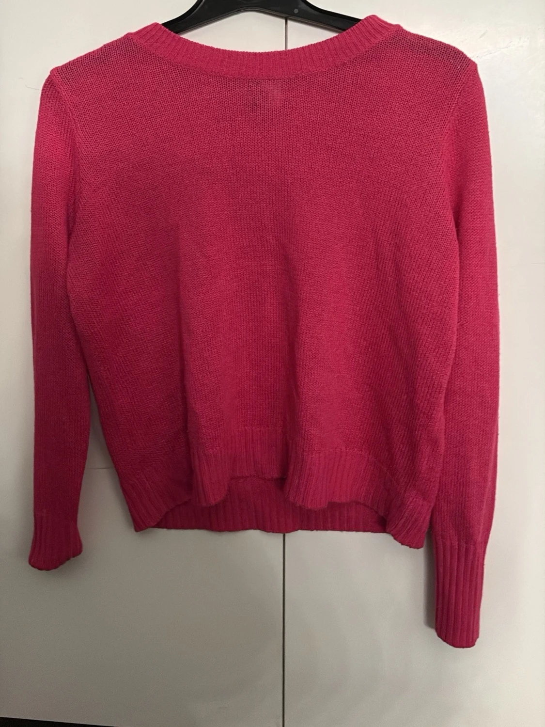 Rosa stickad tröja från H&M Divided