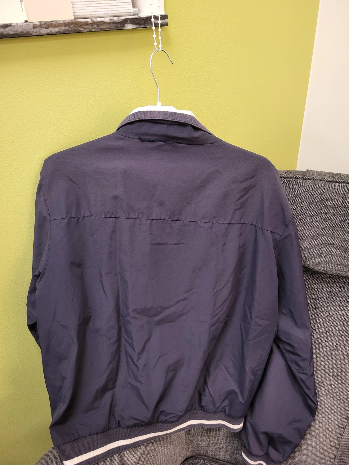 Marinblå vindjacka från Gant - 5