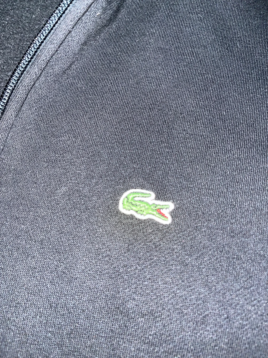 Svart hoodie från Lacoste Sport - 4