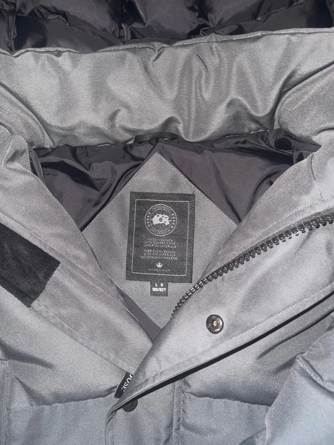 Mörkgrå dunjacka från Canada Goose - 2