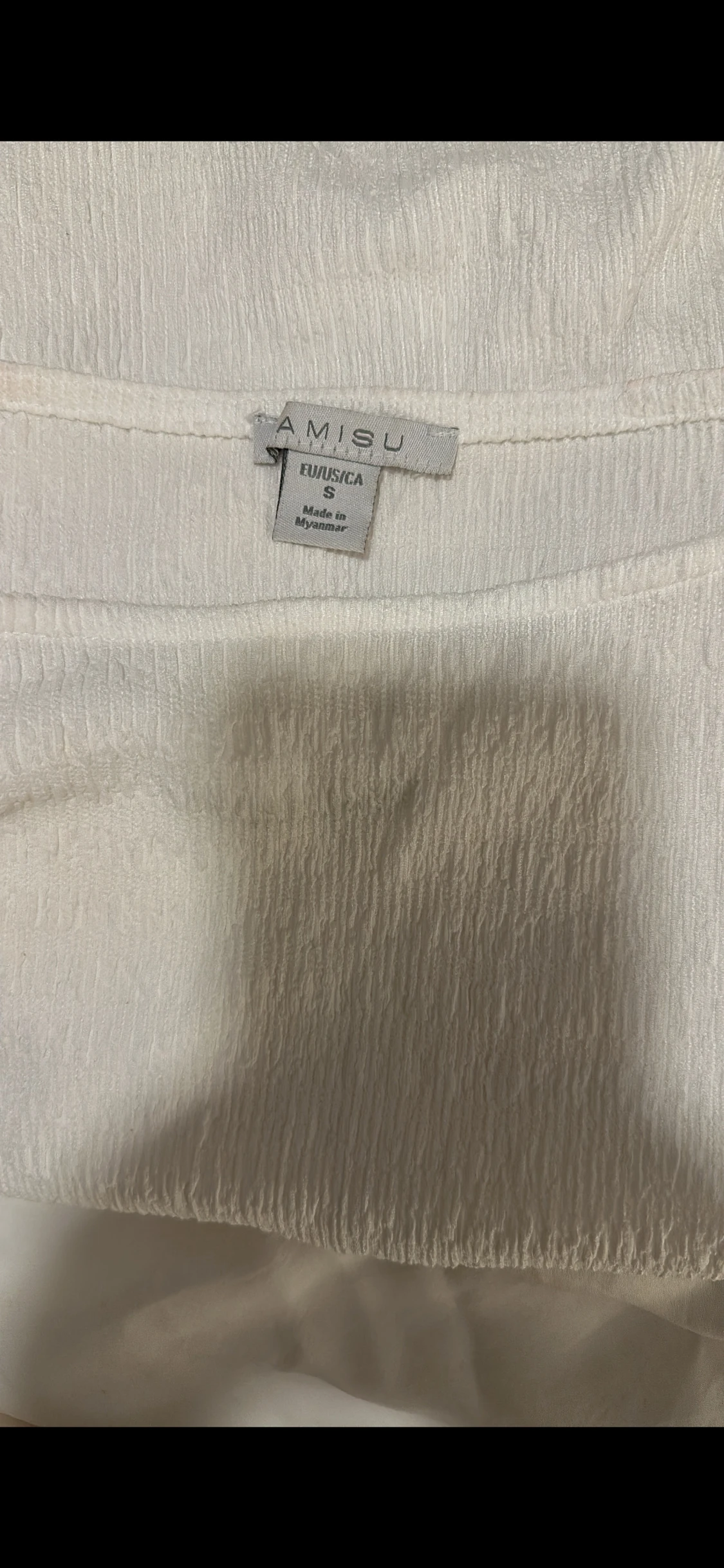 Vit långärmad topp från Amisu - 1