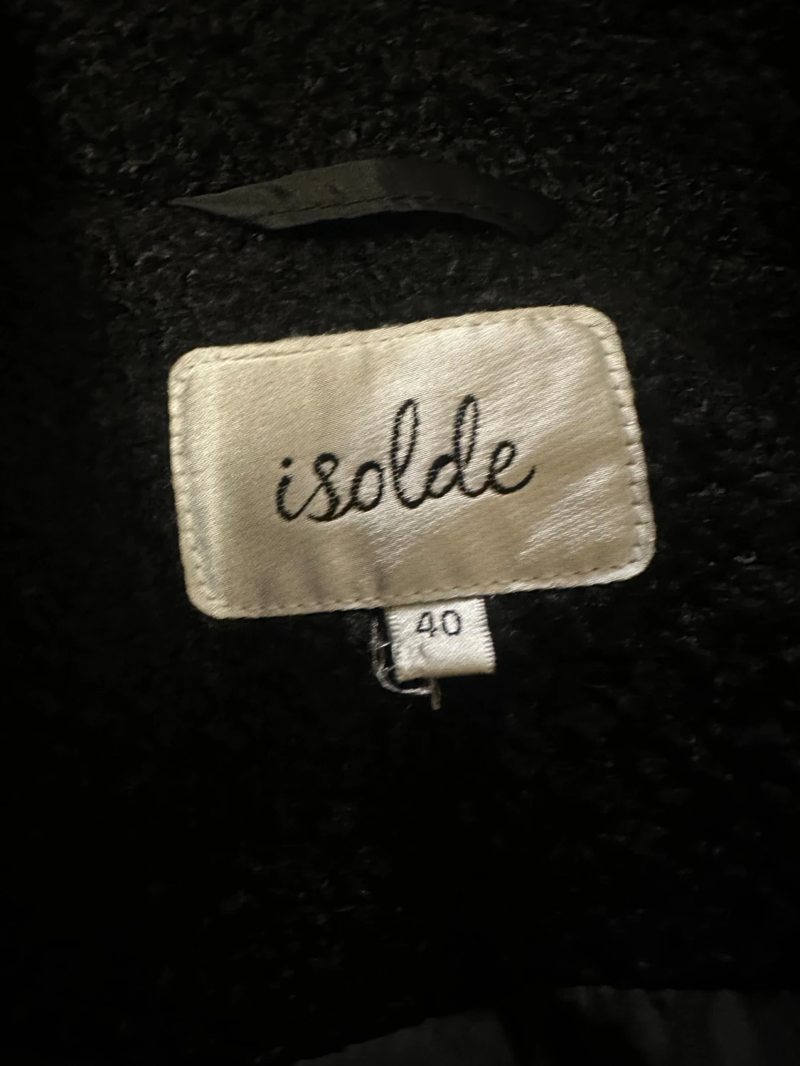 Svart teddyrock från Isolde, stl 40 - 1