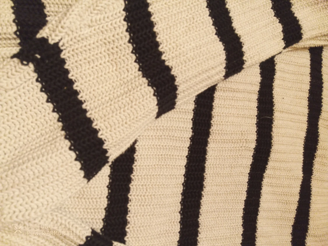 Randig stickad tröja från 157 - 1