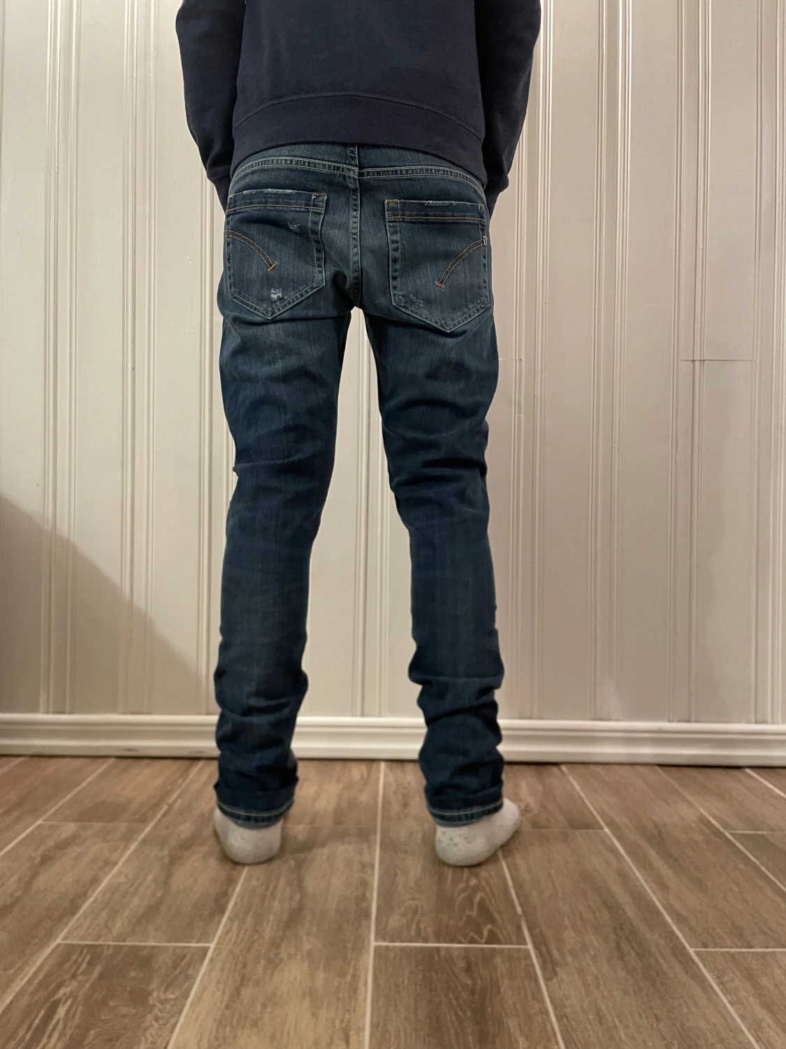 Blåa dondup jeans - 2