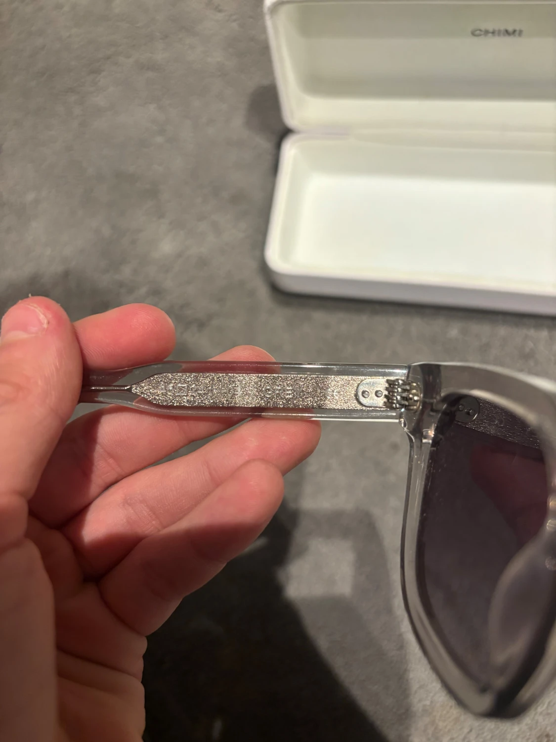 Chimi transparenta solglasögon - 3