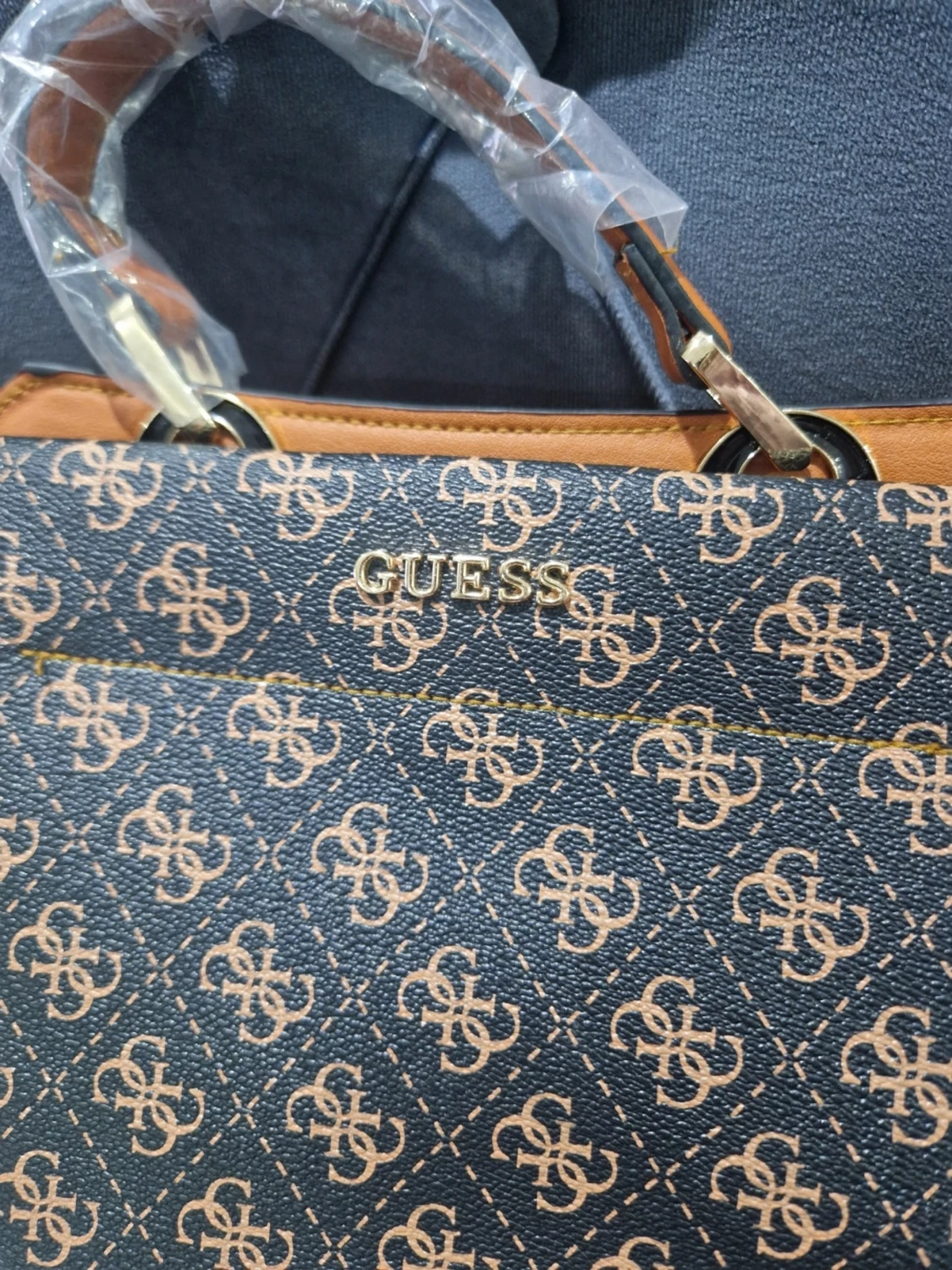 monogrammönster väska  - 1