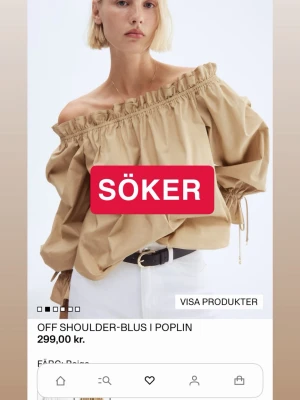SÖKER  - Söker den toppen från hm i xs eller S