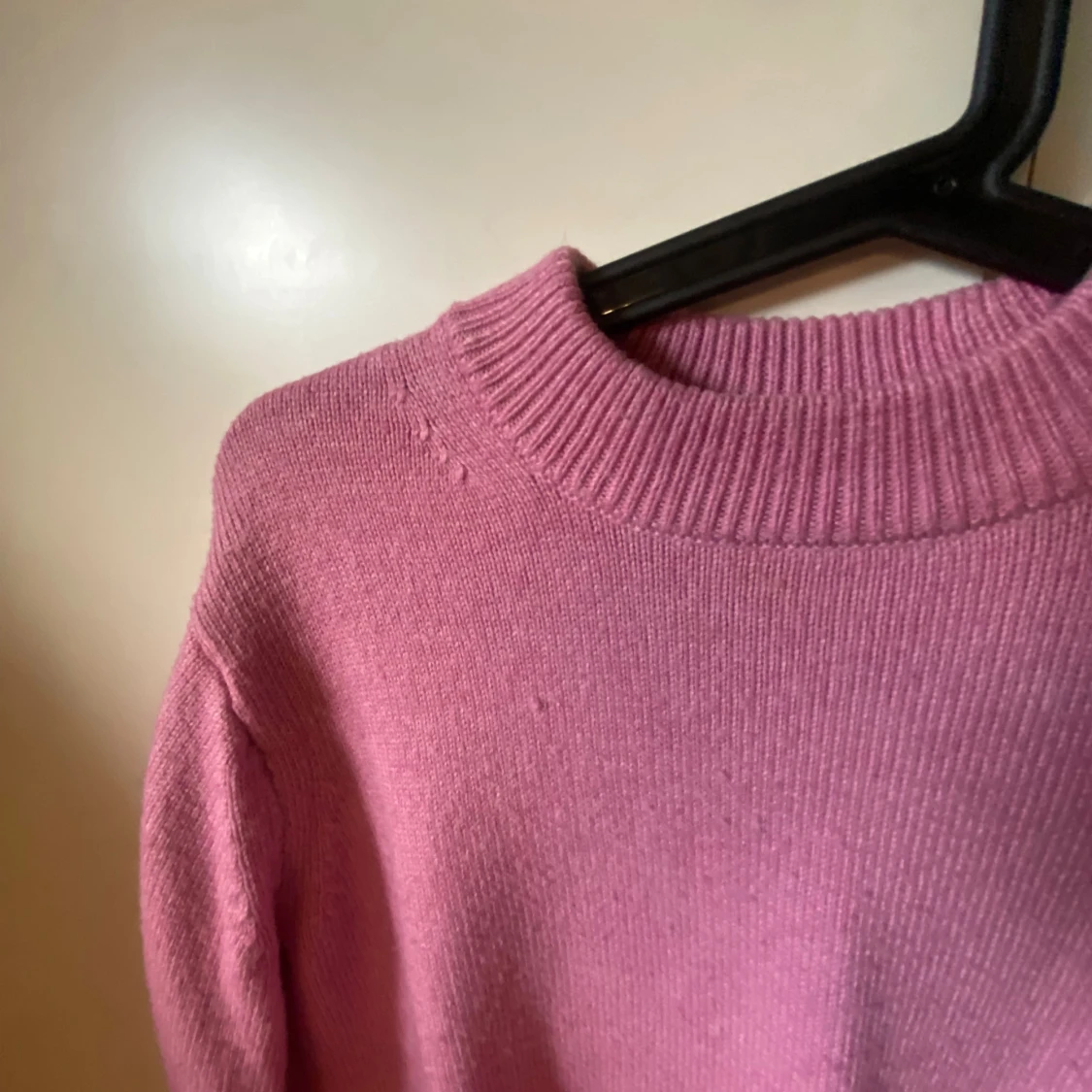 Rosa stickad tröja från H&M XS - 3