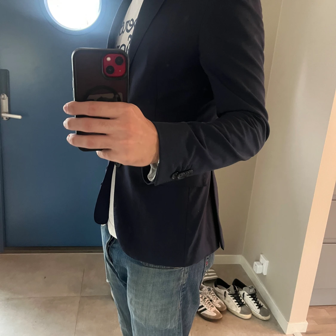 Mörkblå kavaj från Corneliani - 2