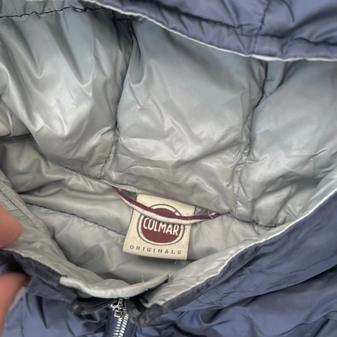 mörkblå colmar jacka - 3