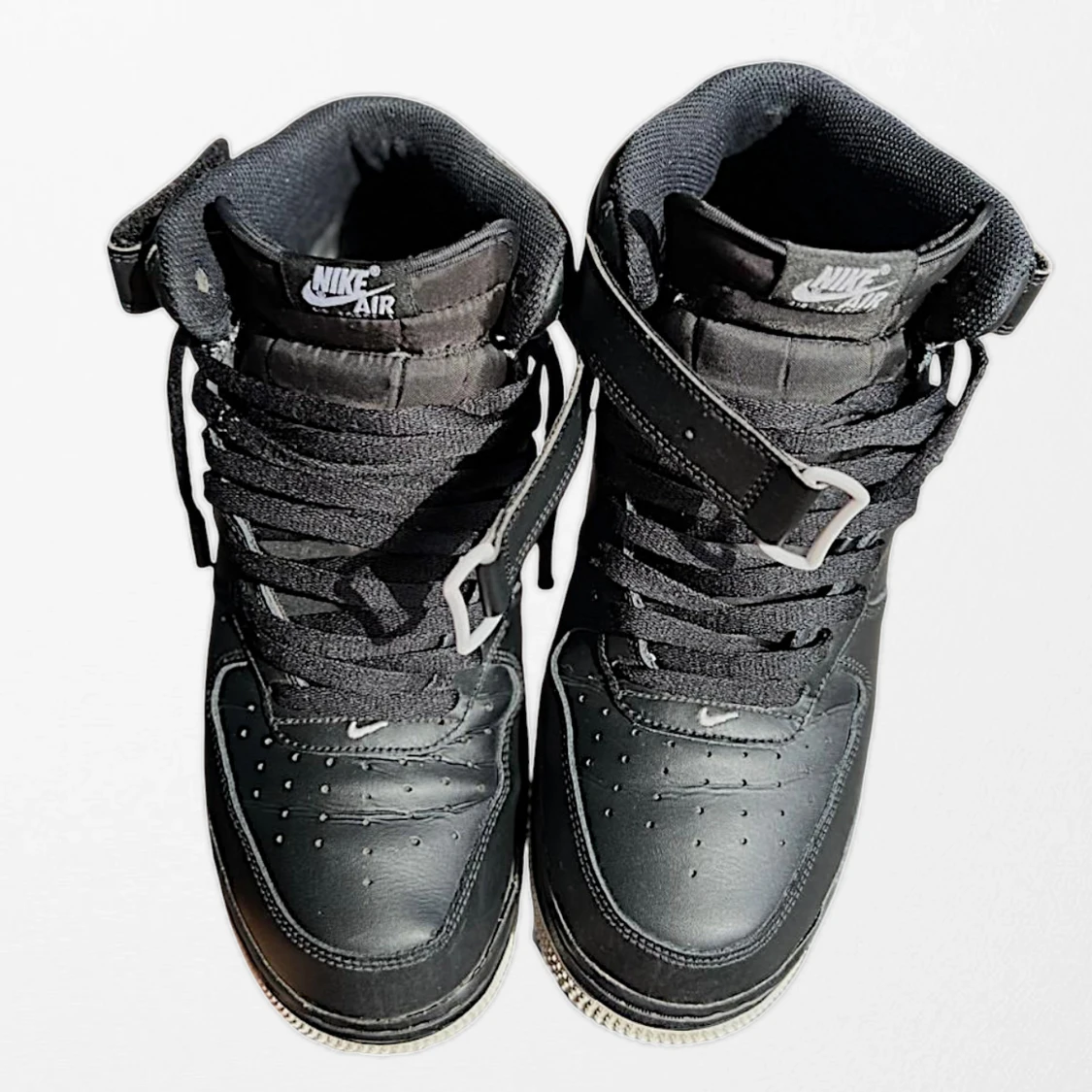 Nike Air Force 1 High svart/vit - 1