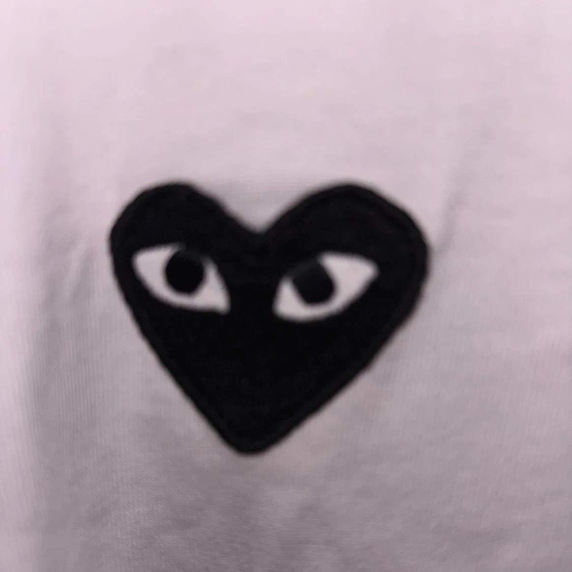 Vit Comme des Garçons Play t-shirt S - 3