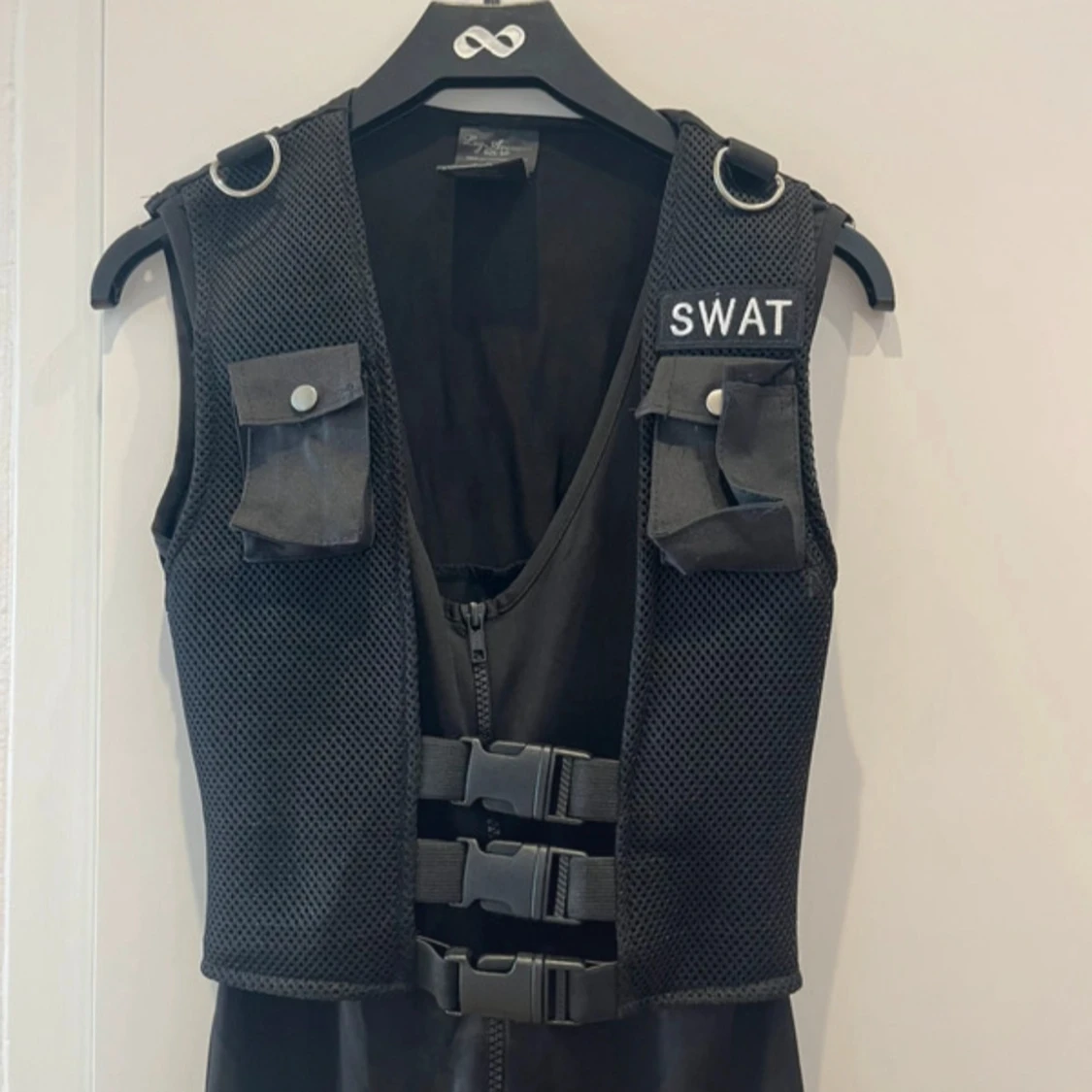 Swat polis kostym för halloween. - 3