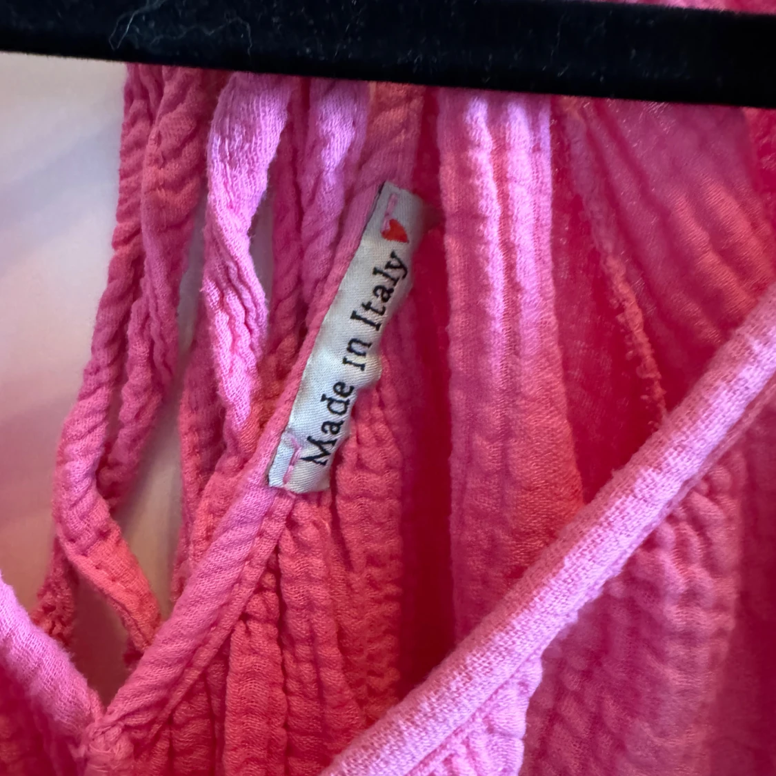 Rosa kortklänning Made in Italy - 3