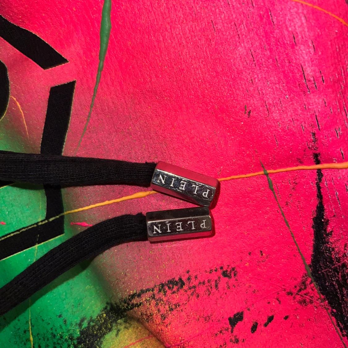 Svart hoodie från Philipp Plein med dödskalle - 4