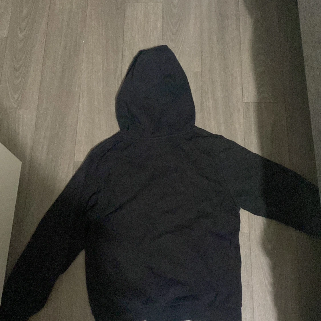 Svart Nike hoodie med huva - 2