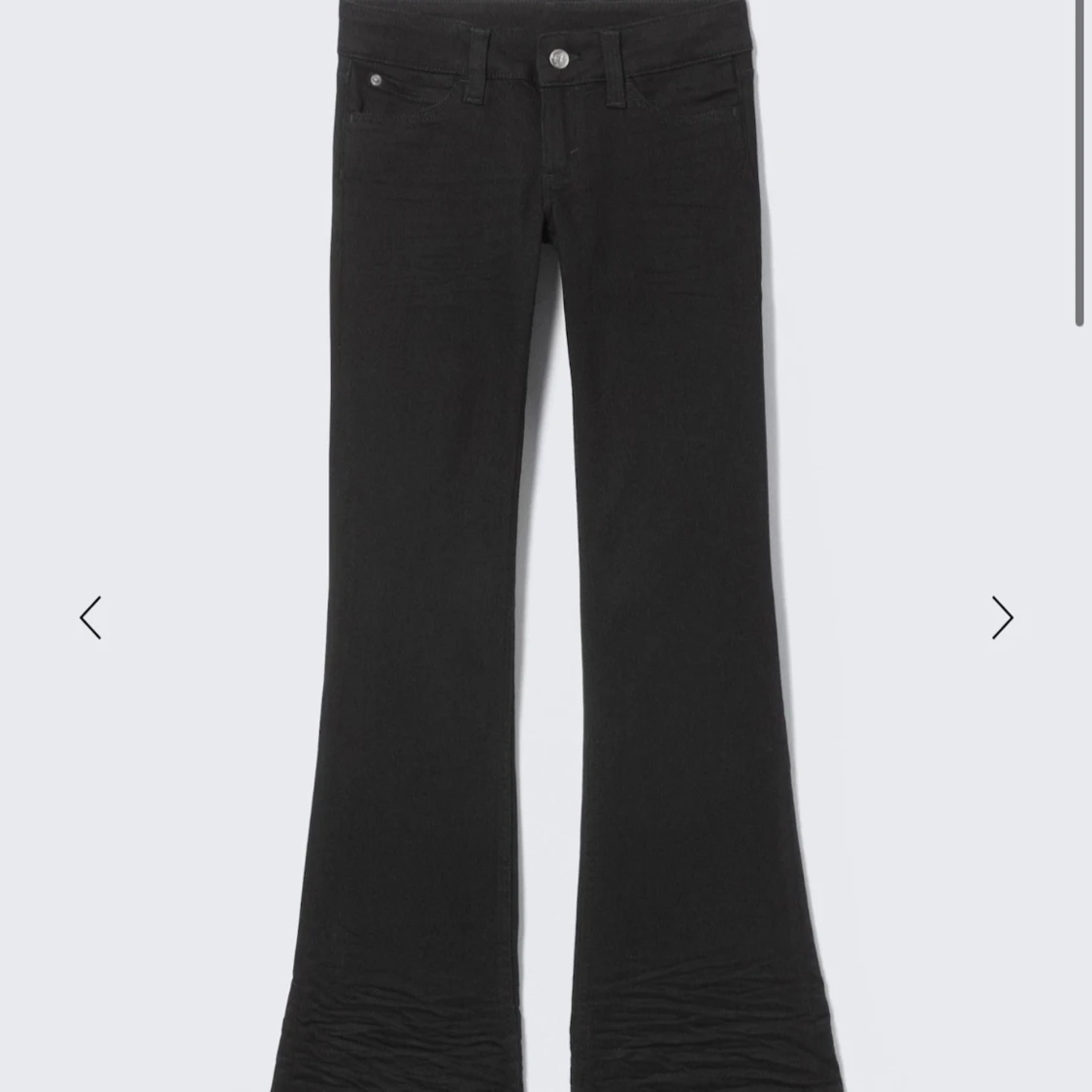 Svarta bootcut jeans från Cheap Monday