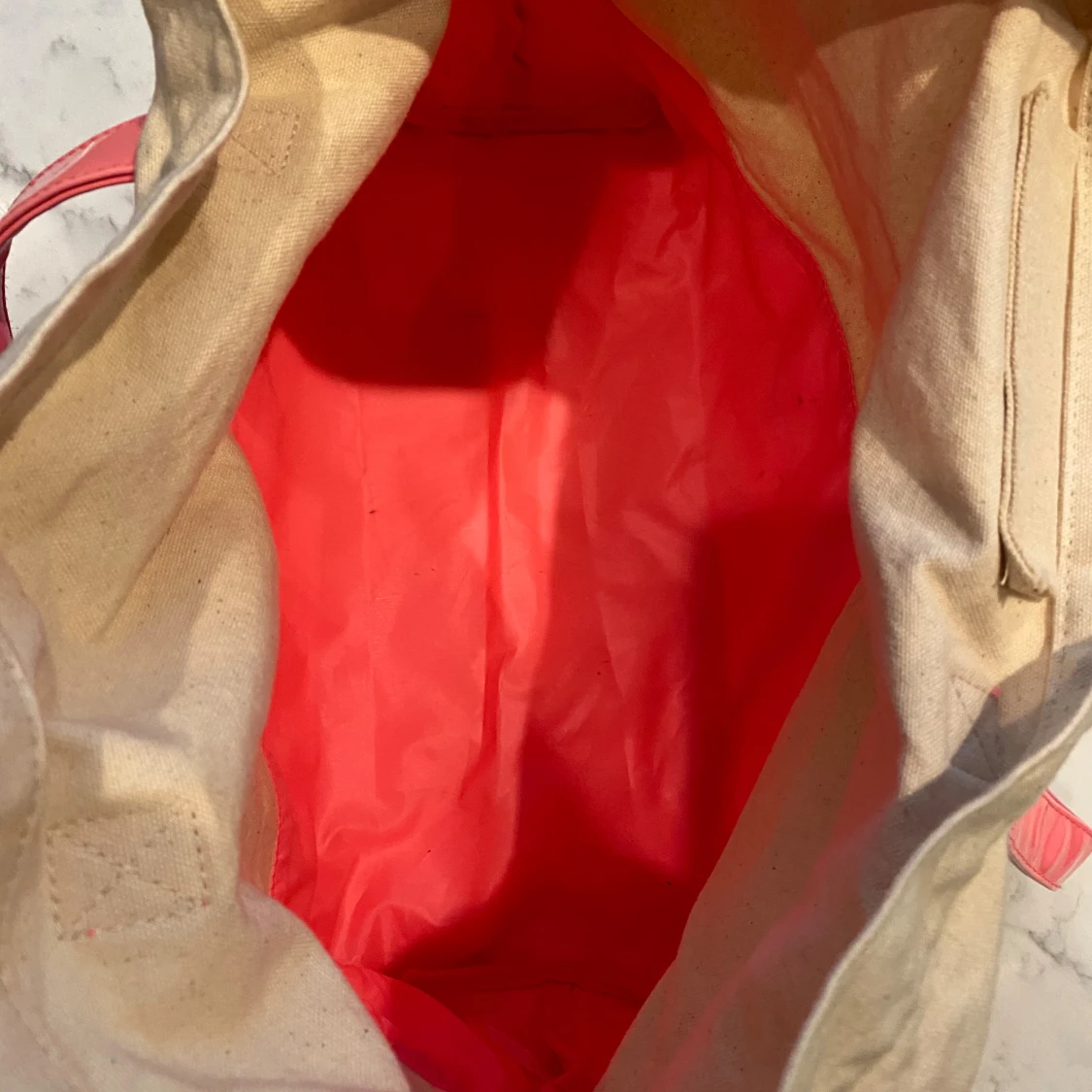 Victoria's Secret shoppingväska beige/rosa - 3