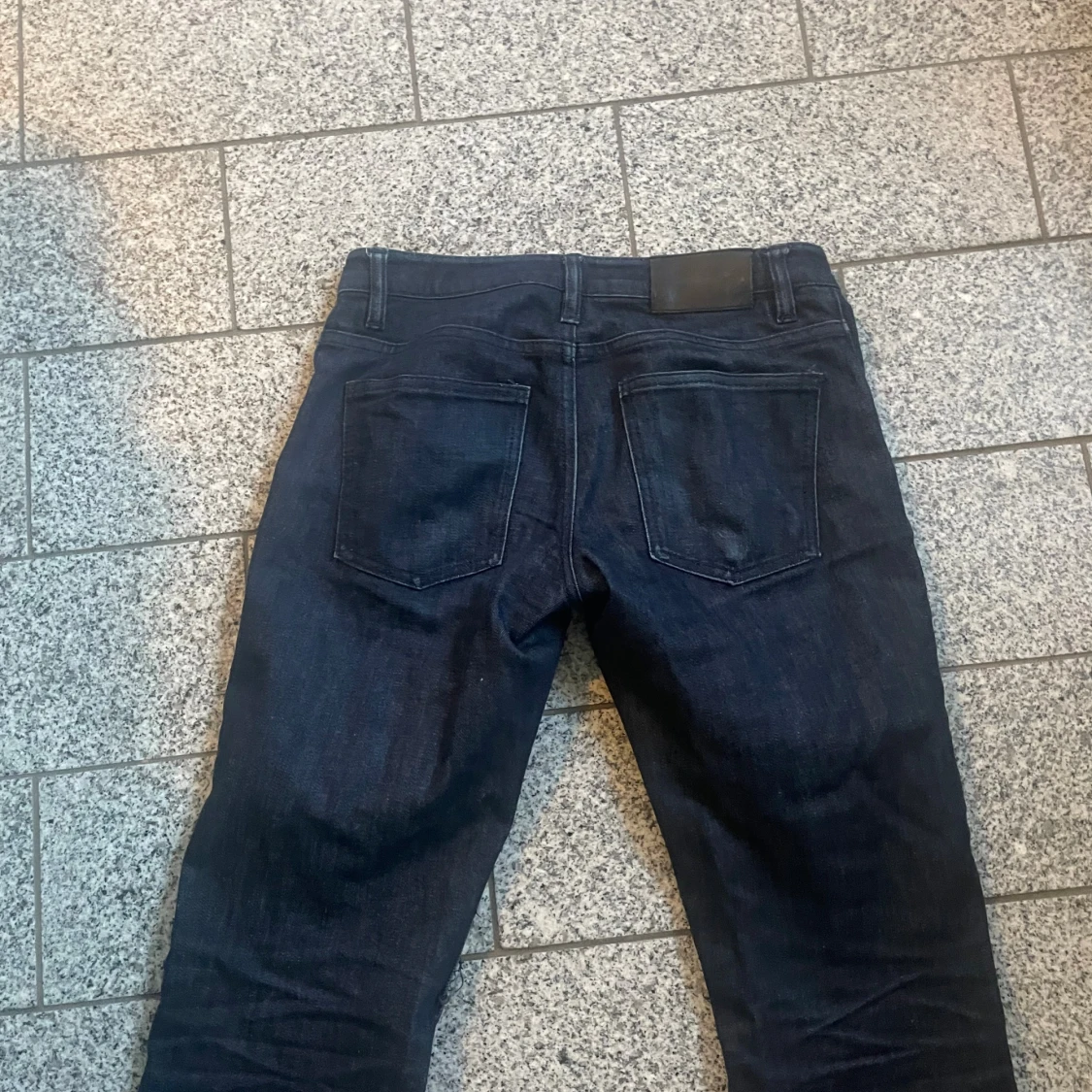 Whyred Dee bootcut jeans mörkblå - 4
