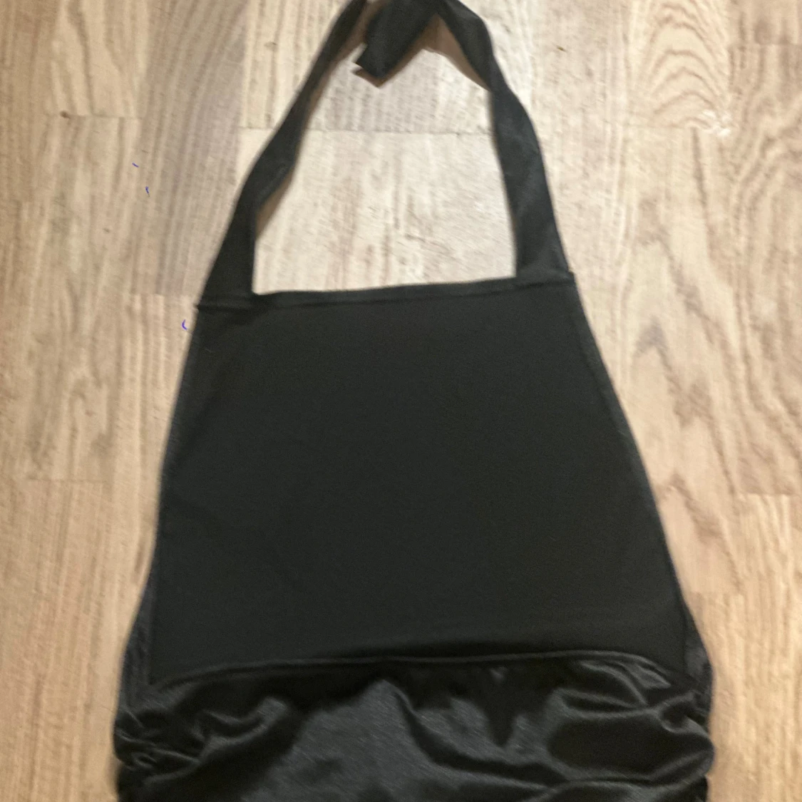 Svart halterneck topp  - 1