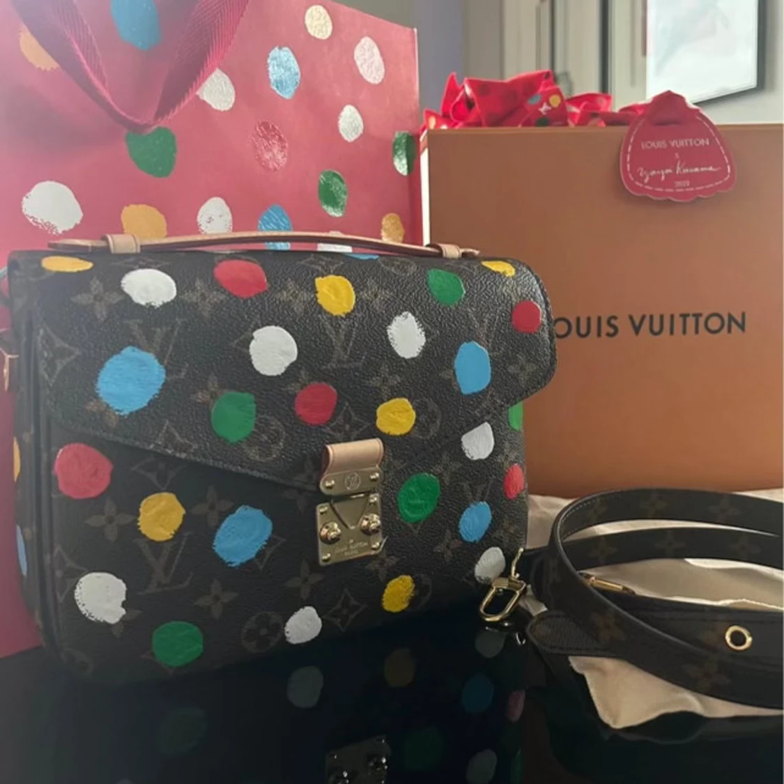  Louis Vuitton x Yayoi Kusama Pochette Métis handbag - 1