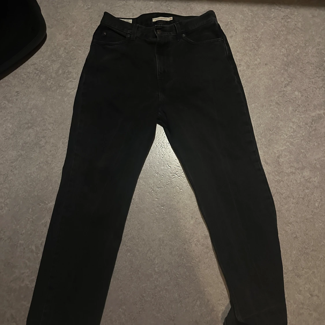 Svarta Levi's 505 jeans slim straight fit