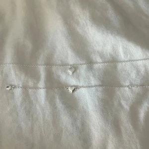 Silver armband och halsband set  - Silver armband och halsband i silver med hjärtan