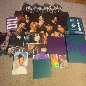 Enhypen dimension dilemma - Säljer nu min Enhypen dimension dilemma album, allt på bilden ingår, priset kan diskuteras🫶💕