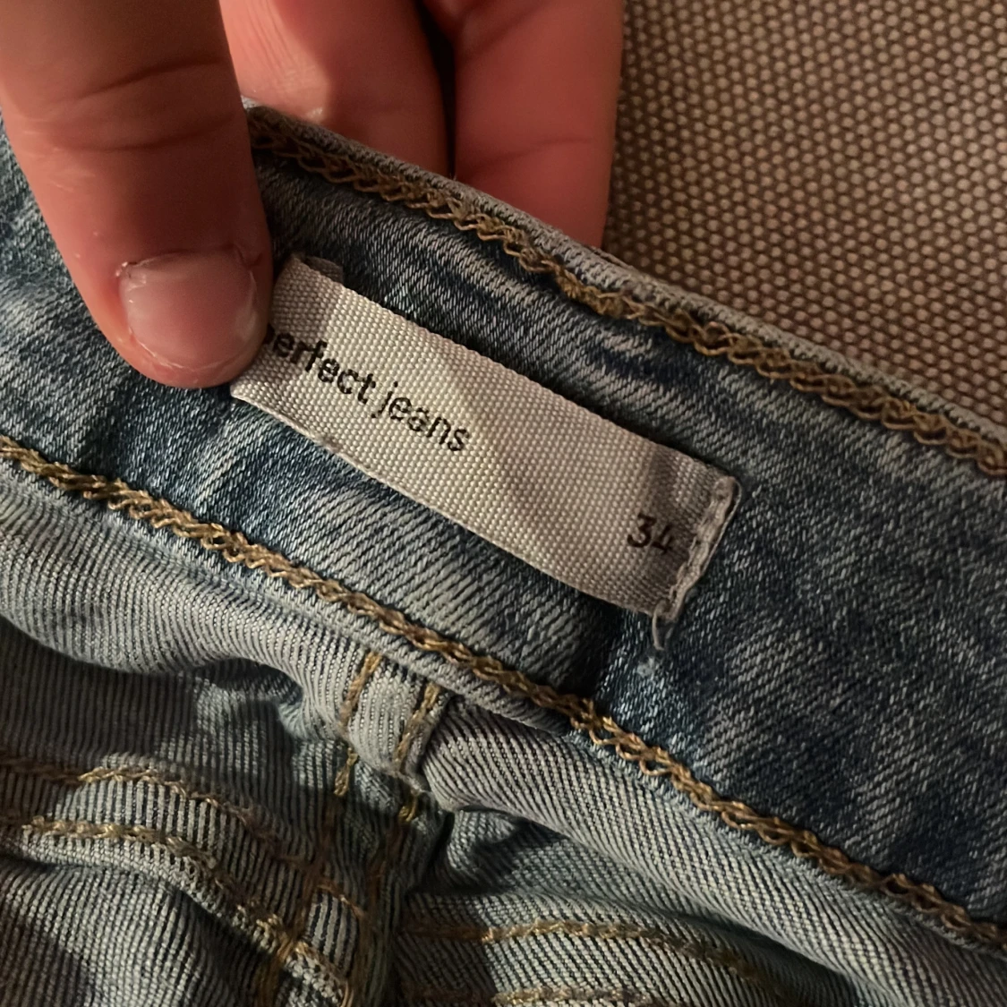 Ljusblå bootcut jeans från Perfect Jeans - 3