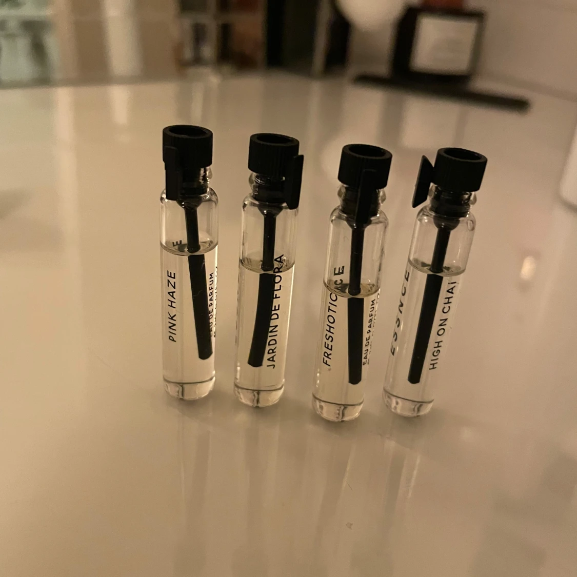 Essence parfymprover, 9 olika dofter