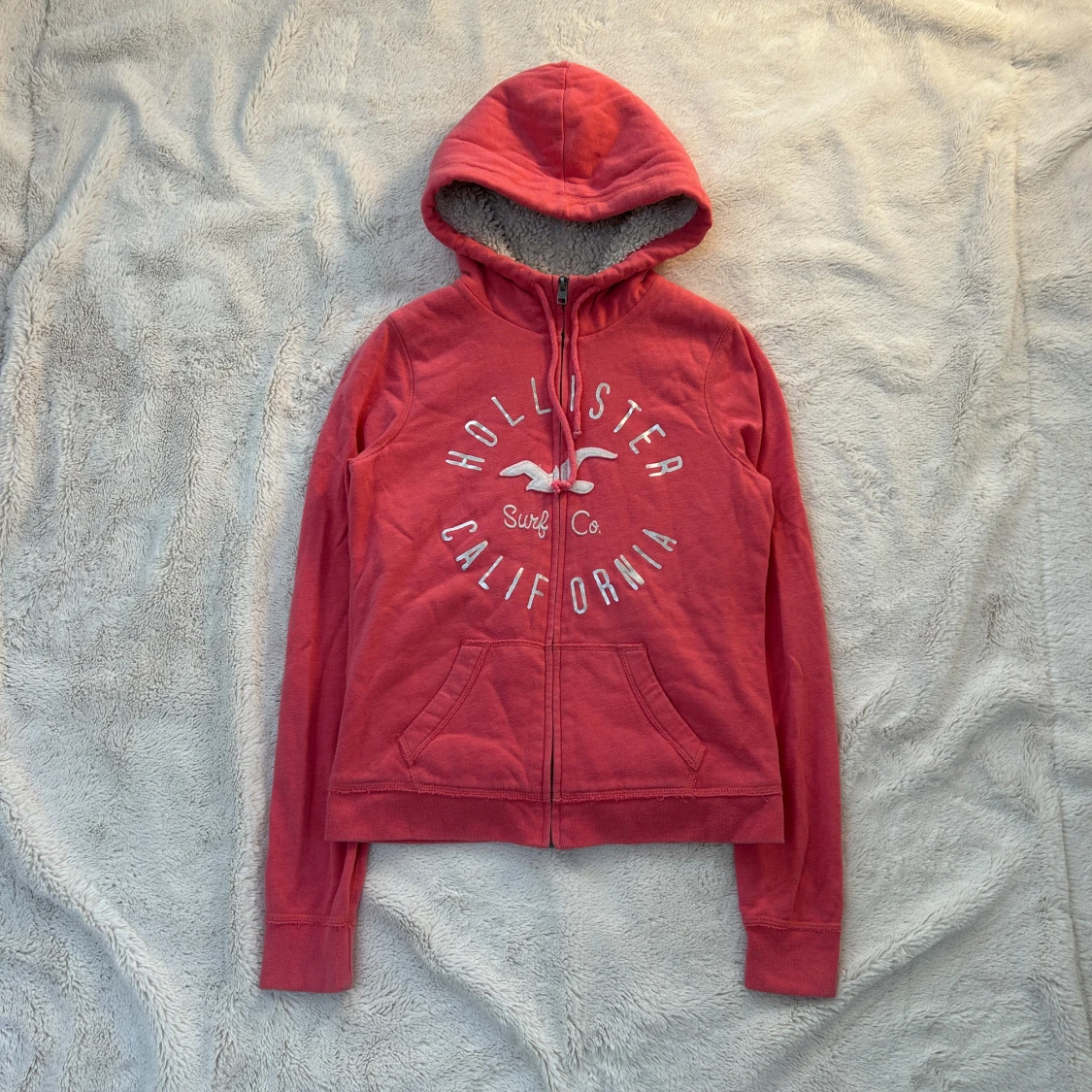 Hollister zip med foder - 1