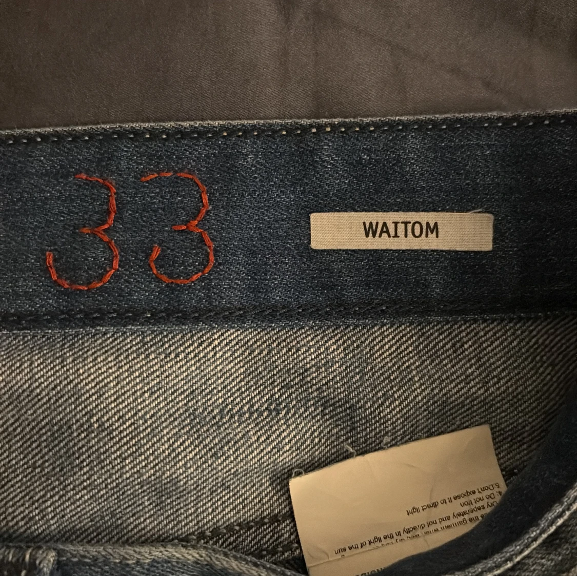 Replay Waitom jeans blå, storlek 33/34 - 3