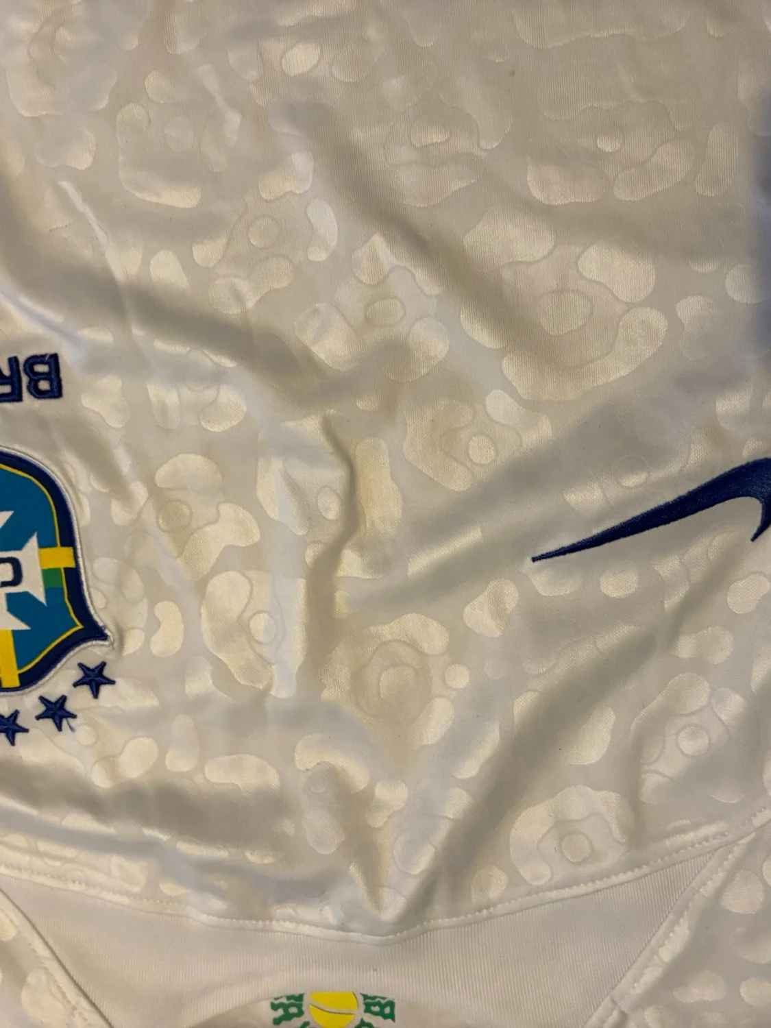 Vit Brasil Nike t-shirt med mönster - 2