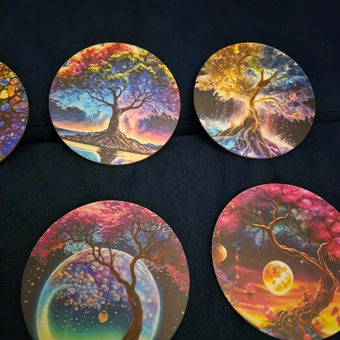 Mystical Trees bords underlägg. - 3
