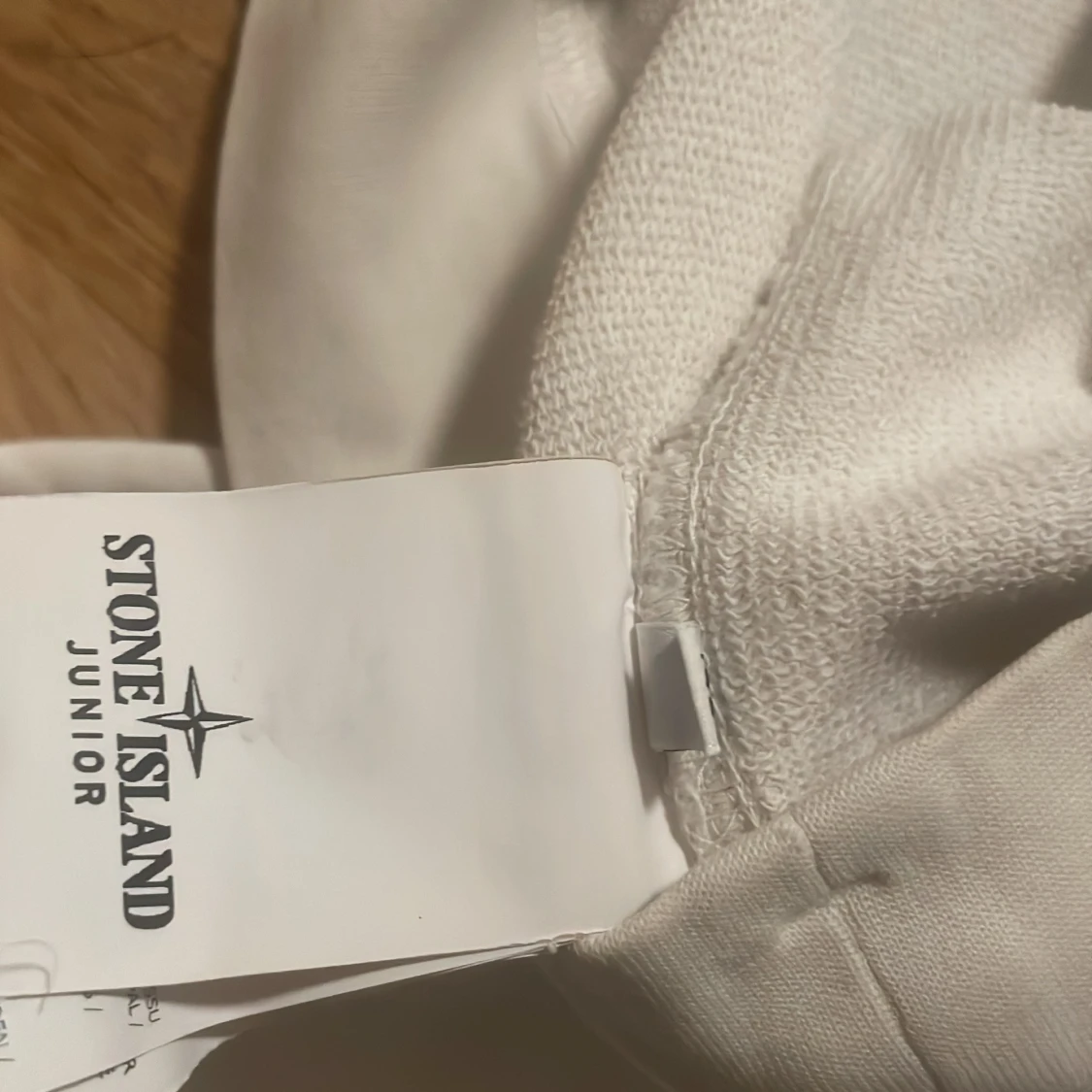 Vit hoodie från Stone Island Junior - 4