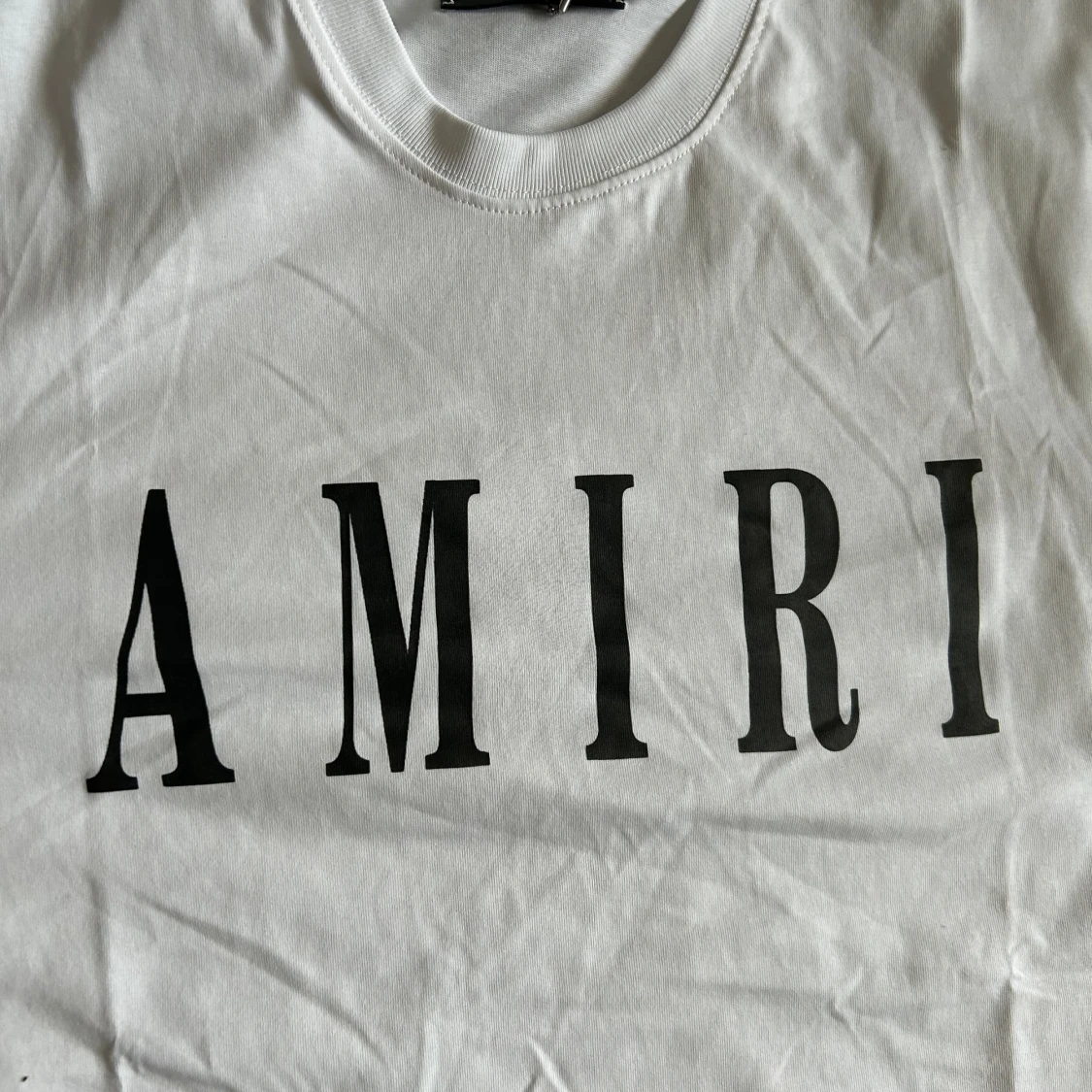 Vit AMIRI t-shirt med tryck - 3