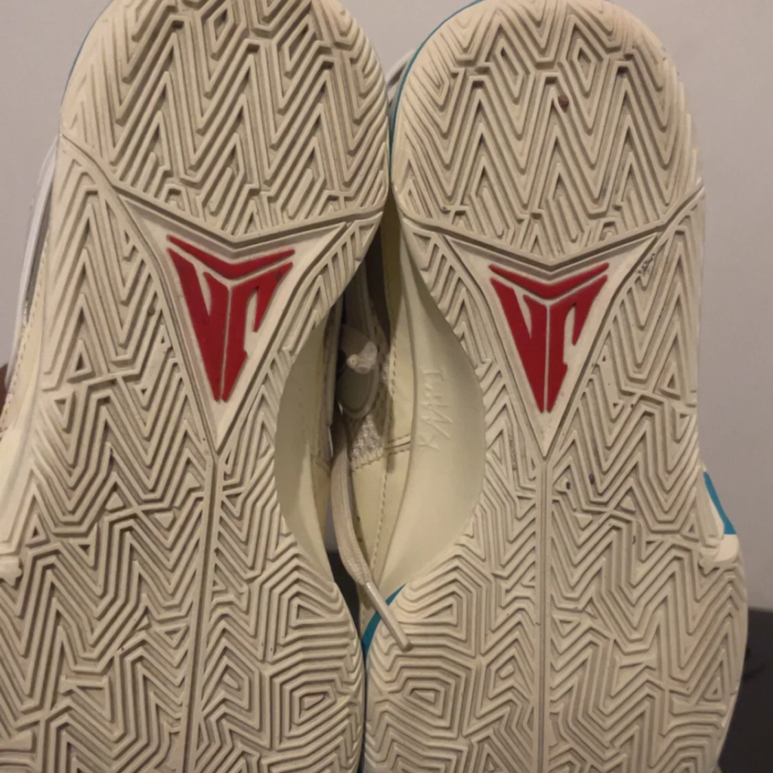 Nike Ja Morant sneakers beige/blå - 1