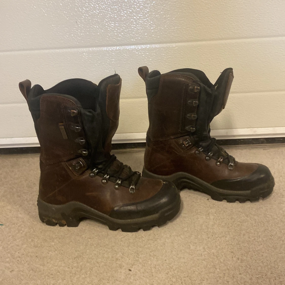 Bruna Viking kängor i skinn strl 37 - 2