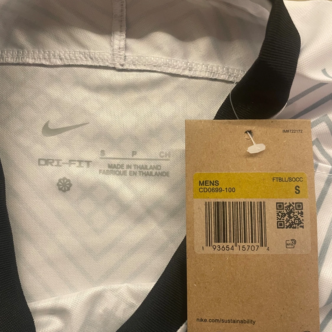 Inter Milan Nike fotbollströja S - 3