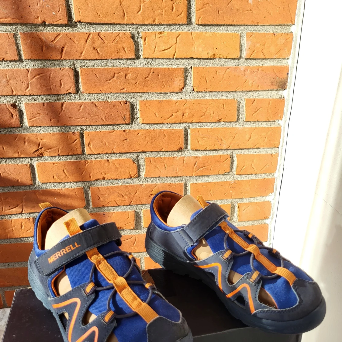 Blå och orange sandaler från Merrell eur 35 - 3