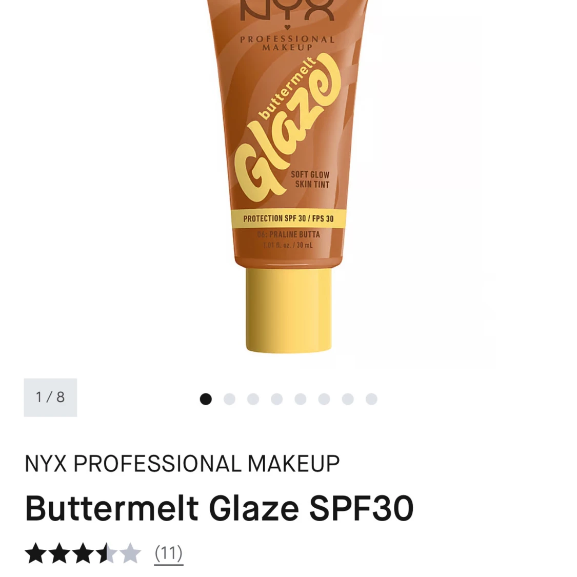 NYX Buttermelt Glaze SPF30